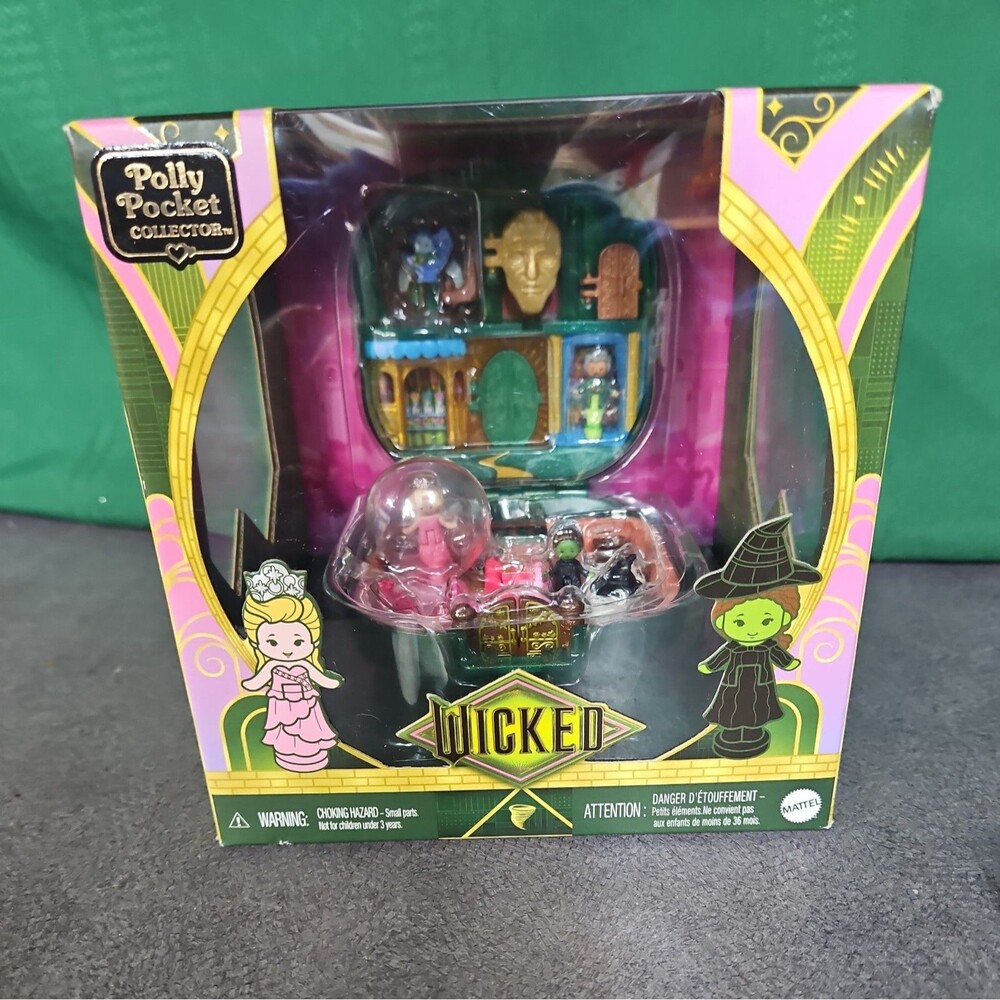 Polly Pocket Collector Wicked Glinda & Elphaba Doll Playset